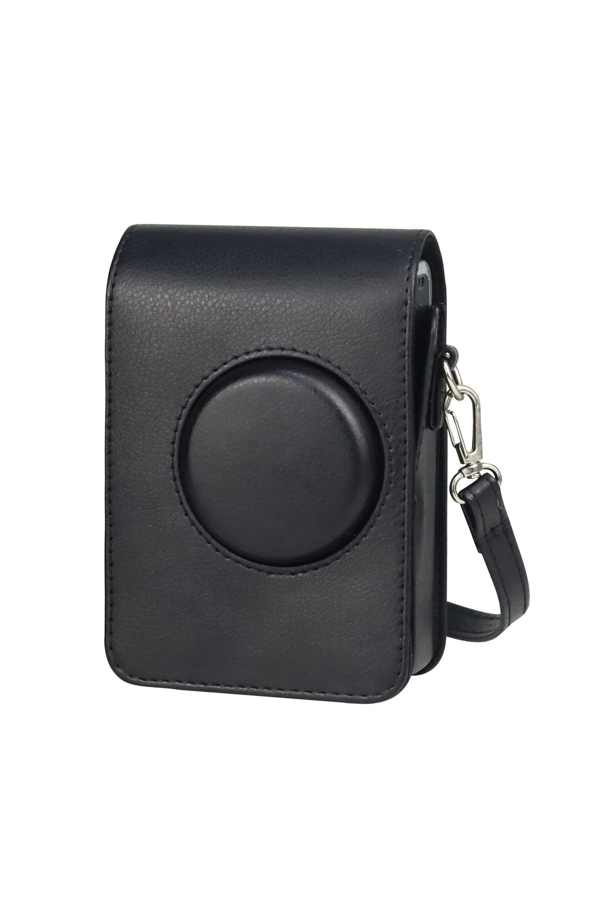 Fujifilm Instax Mini Evo Uyumlu Siyah Askılı Deri Çanta