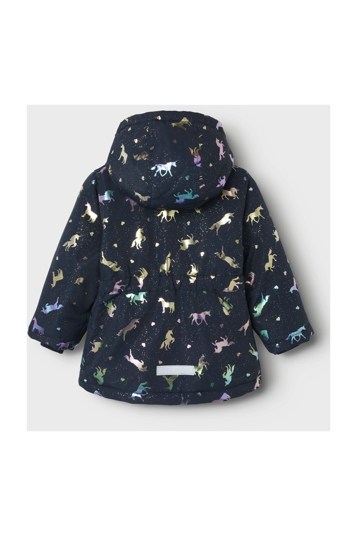 Name it Kurtka NMFMAXI PA JACKET FOIL AOP NOOS