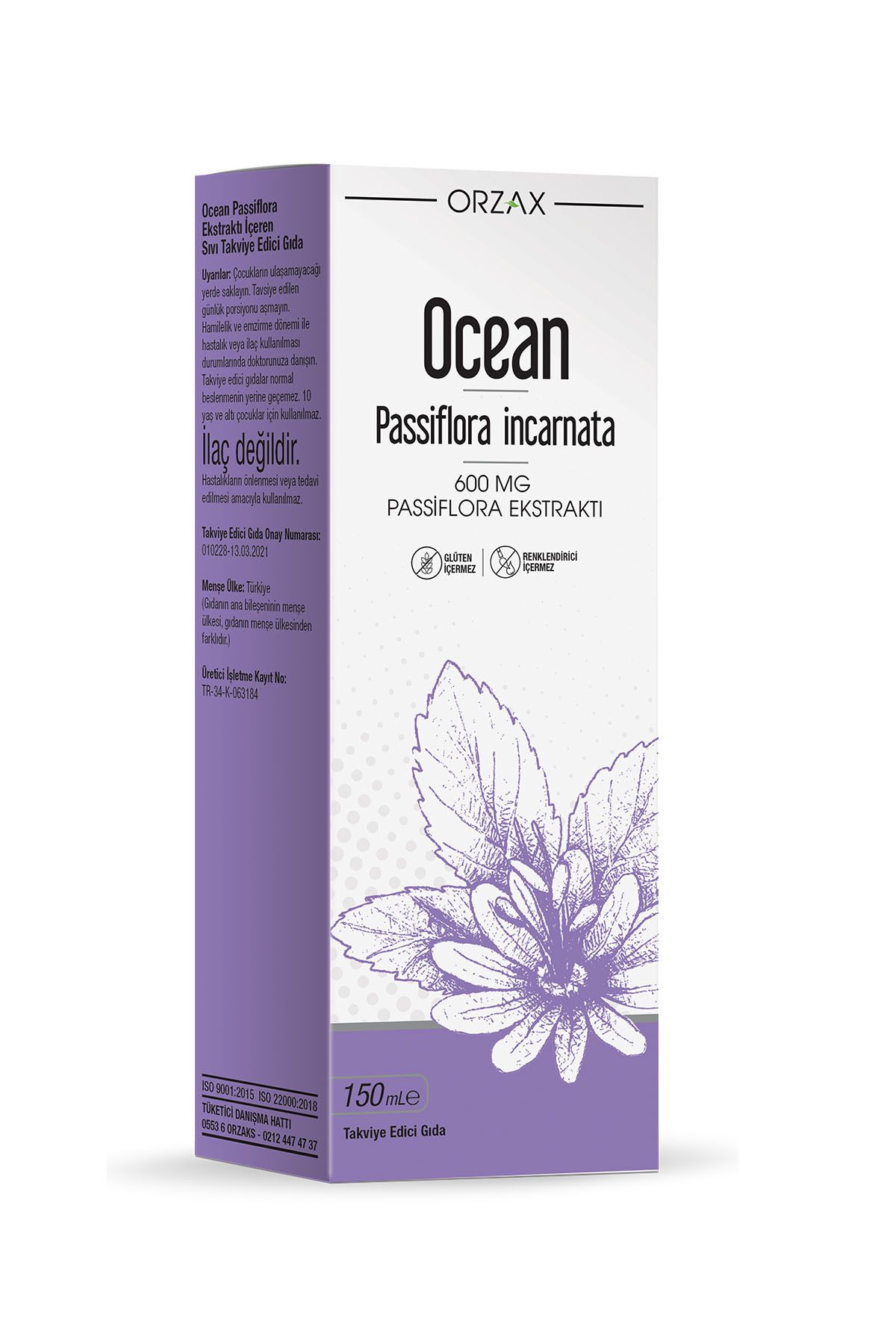 Ocean Passiflora 150 ml Şurup