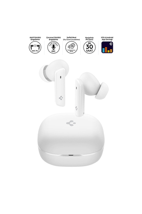 Spigen Audio TWS P20 Bluetooth Kablosuz Kulaklık ANC Pro Aktif Gürültü Engell...