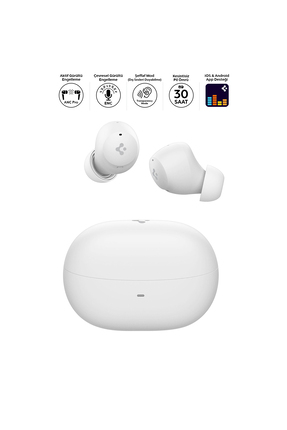 Spigen Audio TWS P10 Bluetooth Kablosuz Kulaklık ANC Pro Aktif Gürültü Engell...