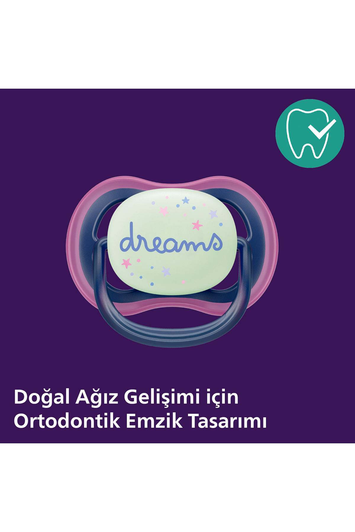 Philips Avent Ultra Air Gece Emziği 6-18 Ay 2'li Kız Scf376/14