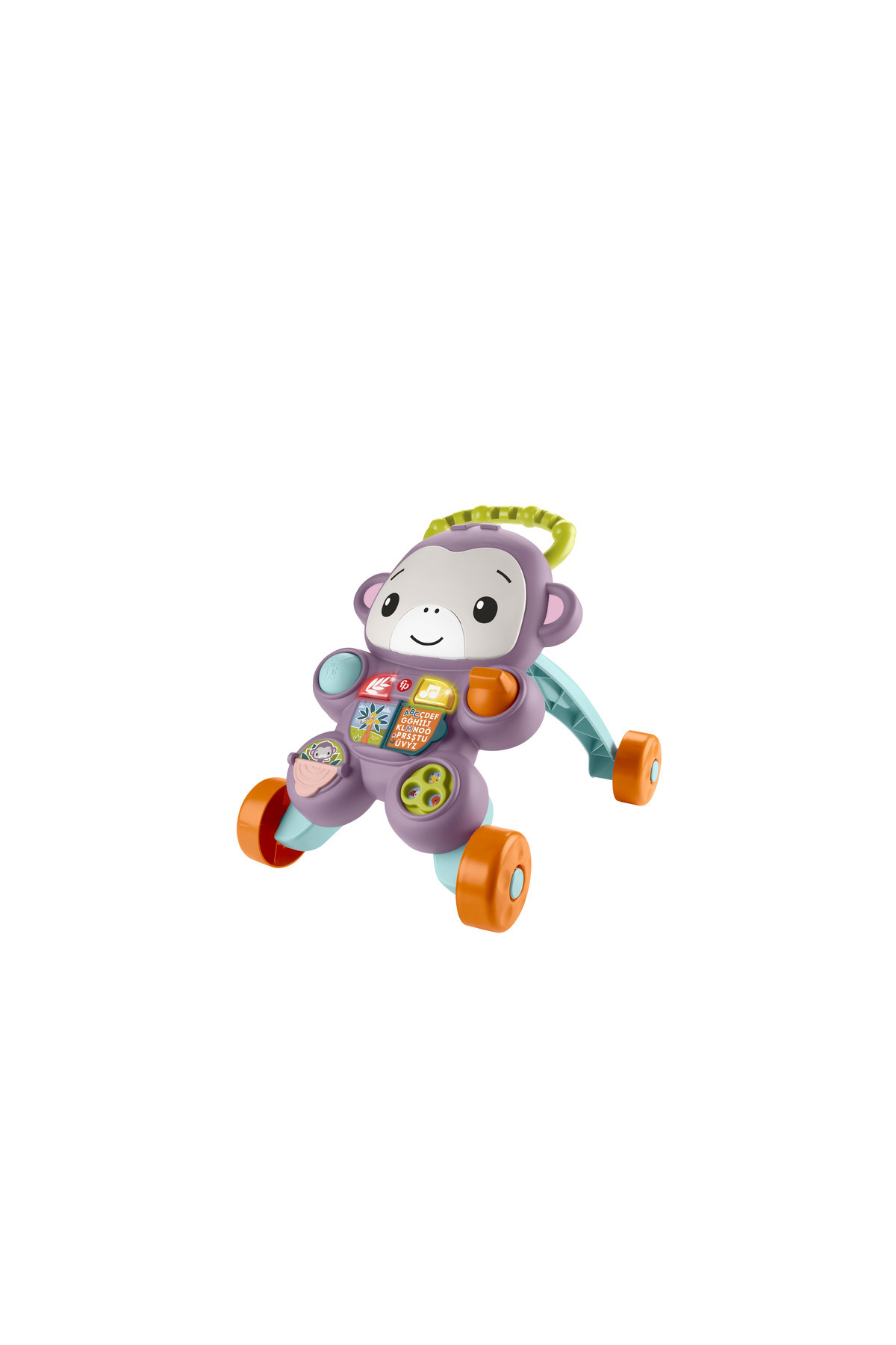 Fisher Price Benimle Öğren Mor Maymun Yürüteç - Eğitici Bebek Yürüme Arkadaşı (Işıklı ve Müzikli) fotoğrafı 2 (önizleme)