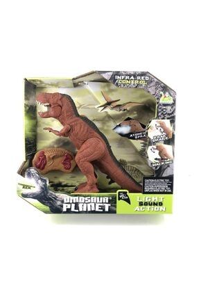 Uzaktan Kumandalı Işıklı Sesli Yürüyen Trex Dinozor Oyuncak 30 Cm 679965