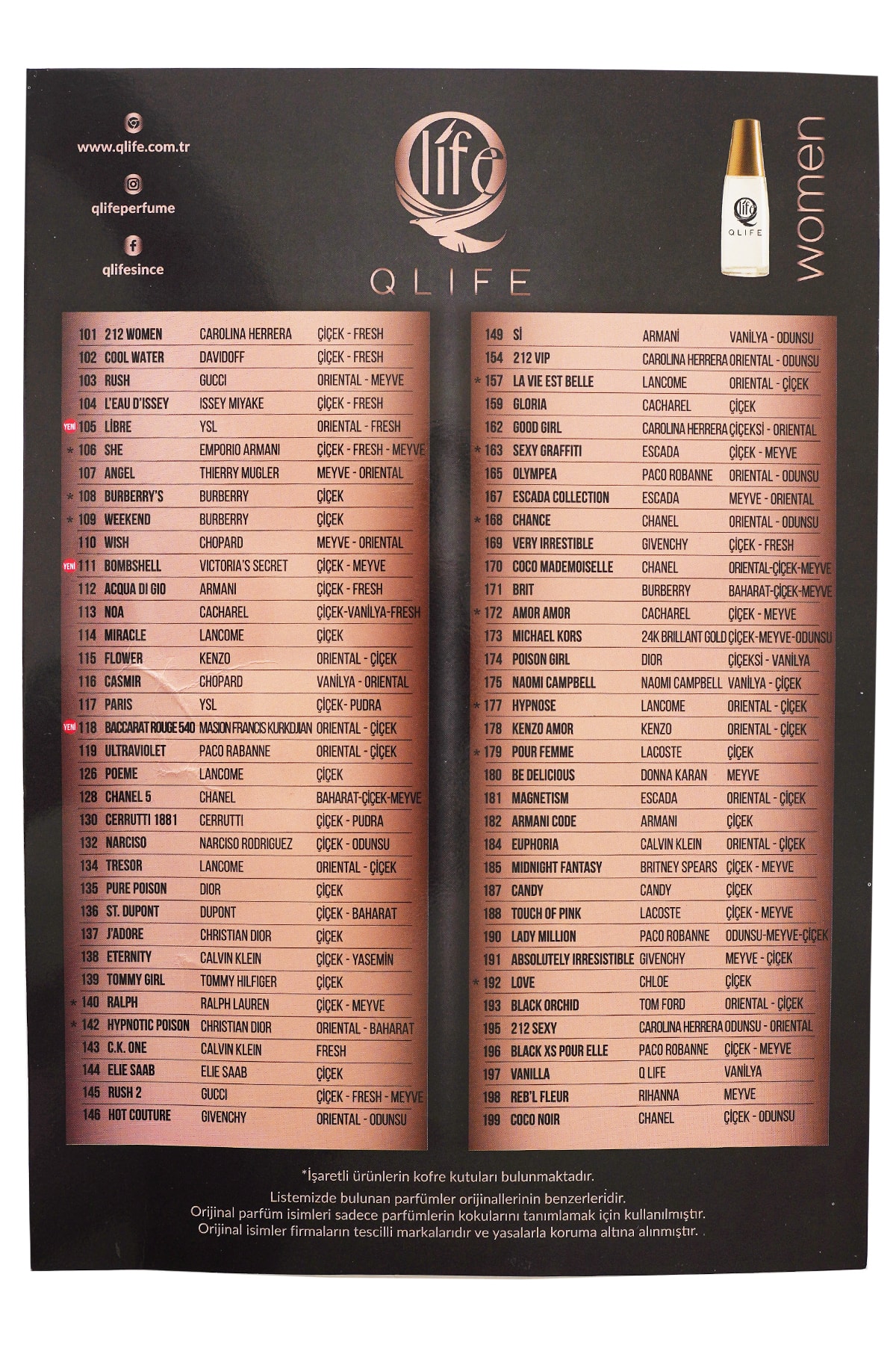 عطر زنانه | کیو لایف Qlife 9533694894996 - تصویر 2