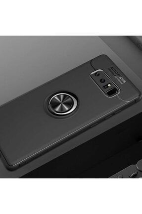 Samsung Galaxy Note 8 Yüzüklü El Izi Yapmayan Şık Ravel Premium Silikon Kılıf GalaxyNote8Ravel