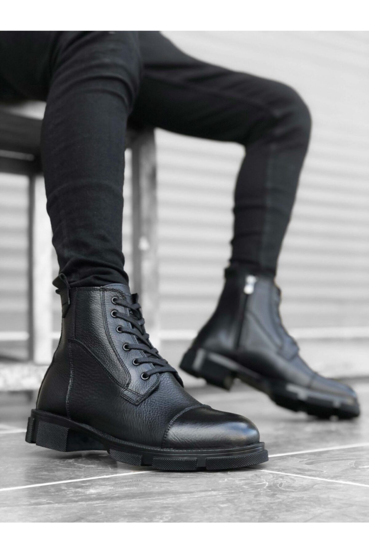 Kenneth cole reaction men's pure leather boots sales