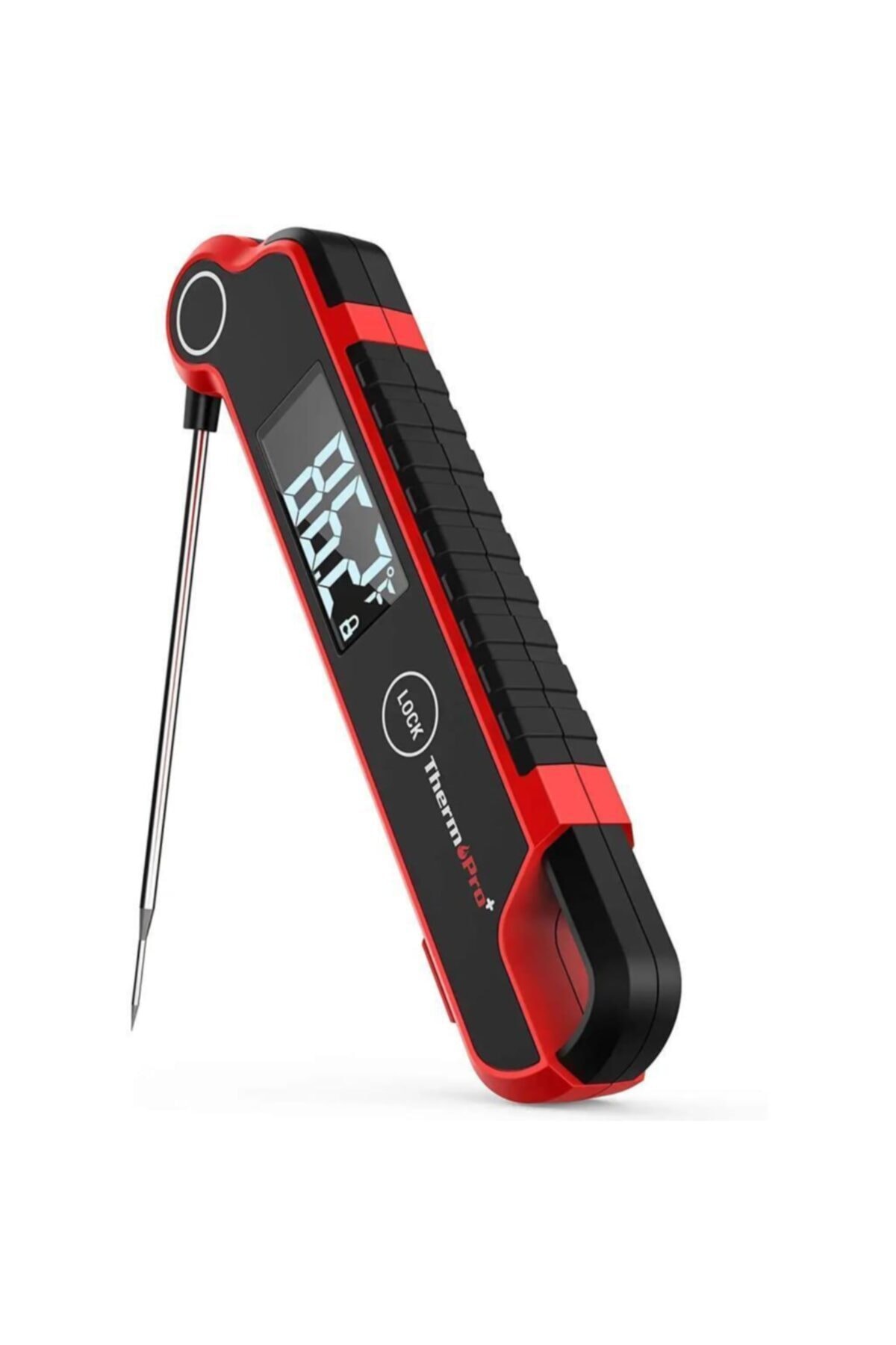 ThermoPro Tp620 Su Geçirmez Katlanabilir Led Ekranlı Gıda Pişirme Termometresi