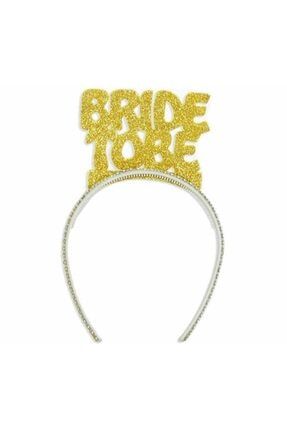 Bride To Be Simli Eva Taç Gold #00011G