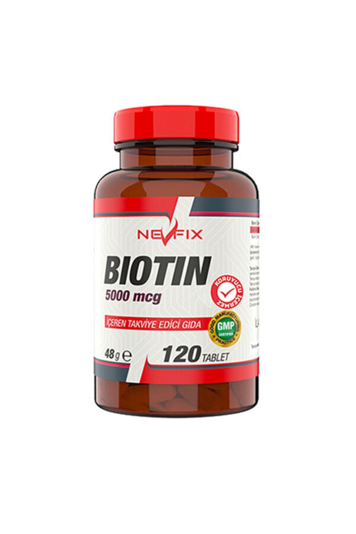 Nevfix Biotin 5000 Mcg 120 Tablet