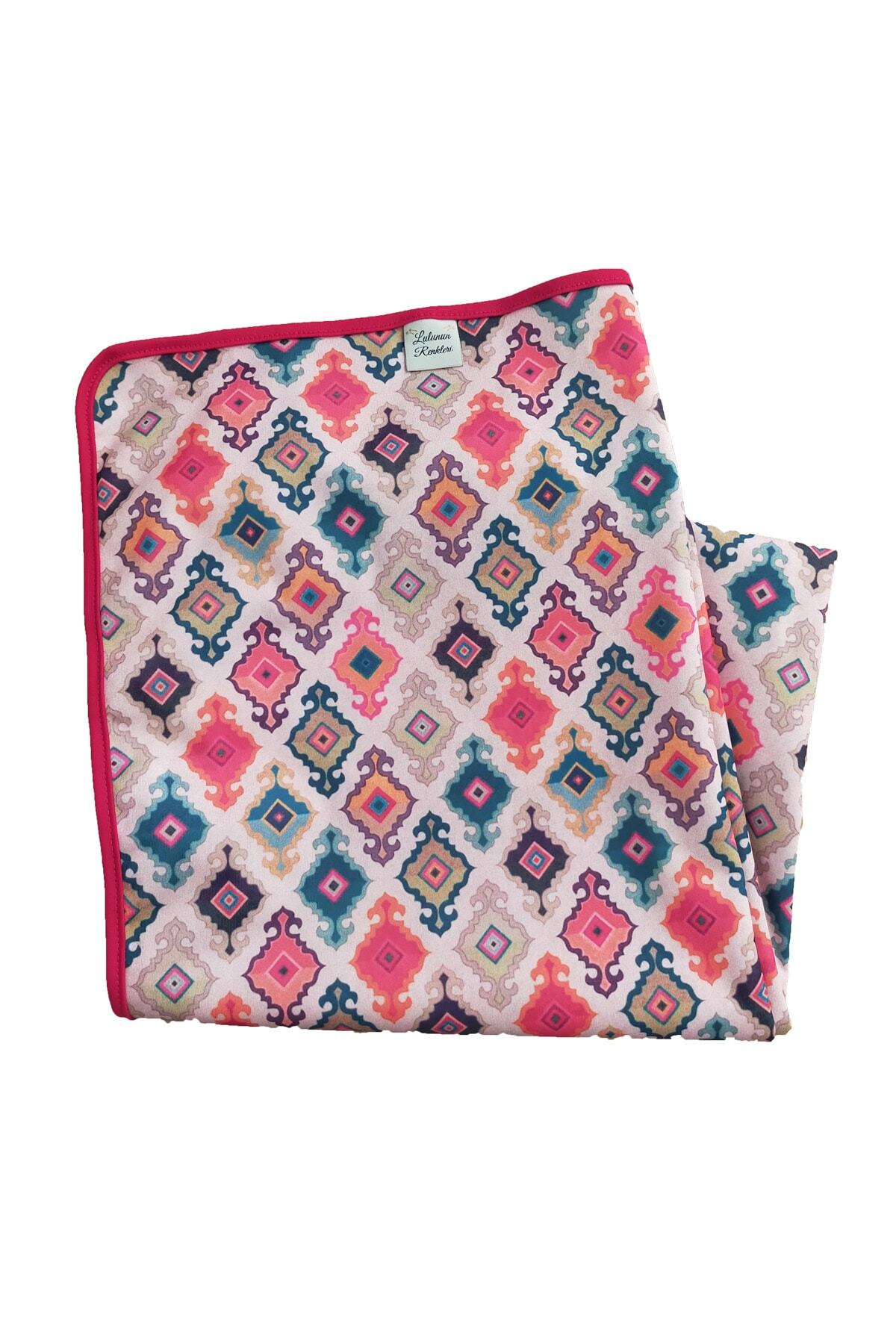 Lulunun Renkleri Sıvı Geçirmez Beslenme Ve Etkinlik Örtüsü Çok Amaçlı Örtü fotoğrafı 2 (önizleme)