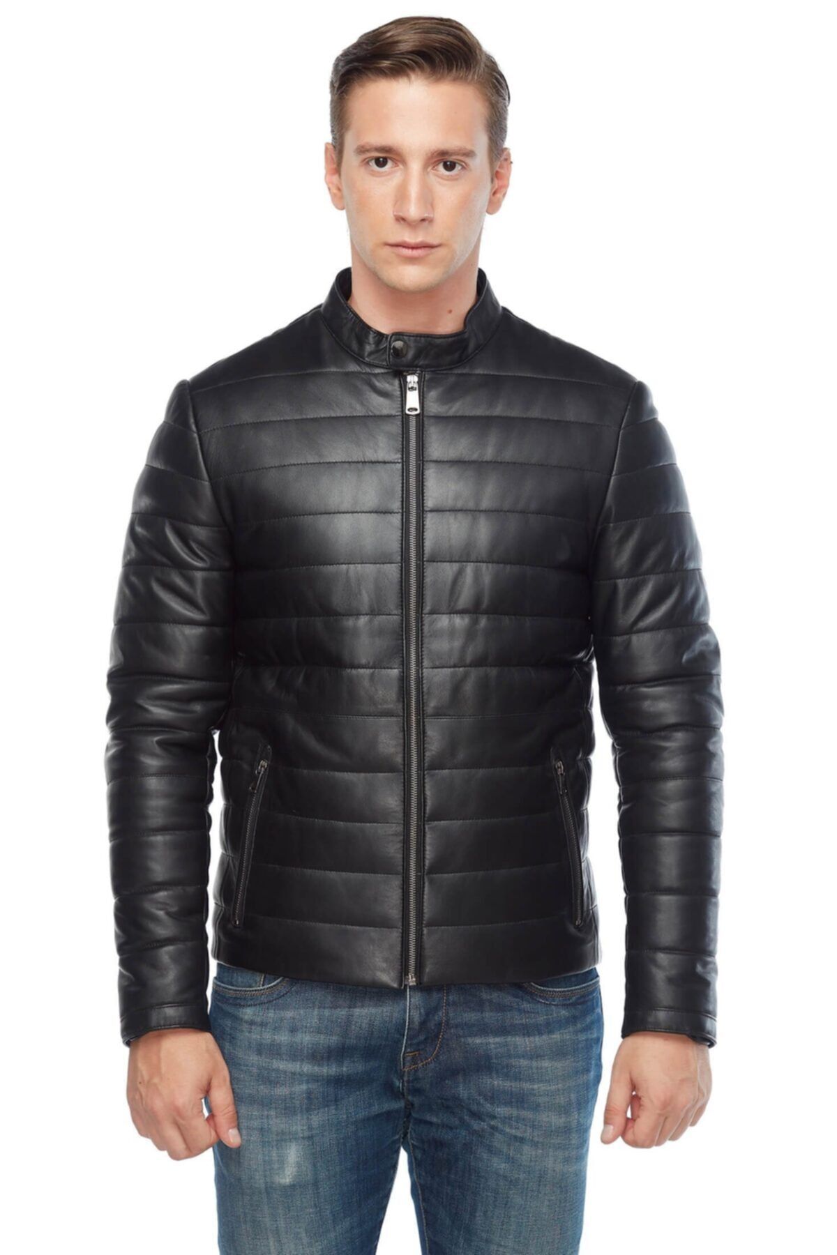کاپشن چرم دری زا 35-1358