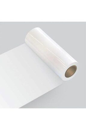 Yapışkanlı Folyo Beyaz Renk Parlak Yüzey 105 Cm 100 Cm X 1 Metre YPB-5-1