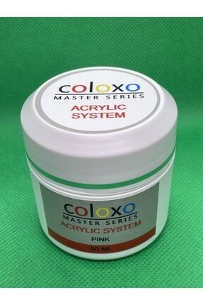 Acrylic System Powder Pink 50ml Akrilik Tırnak Uygulama Tozu Pembe 50ml