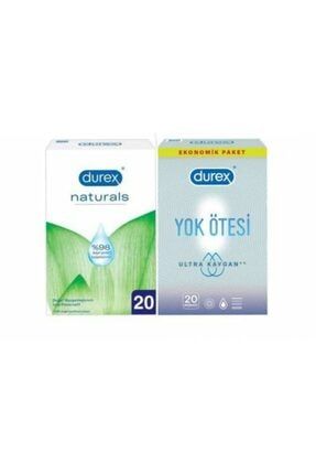 Prezervatif Naturals 20 Li + Yok Ötesi Ultra Kaygan 20 Li TYC00223750737