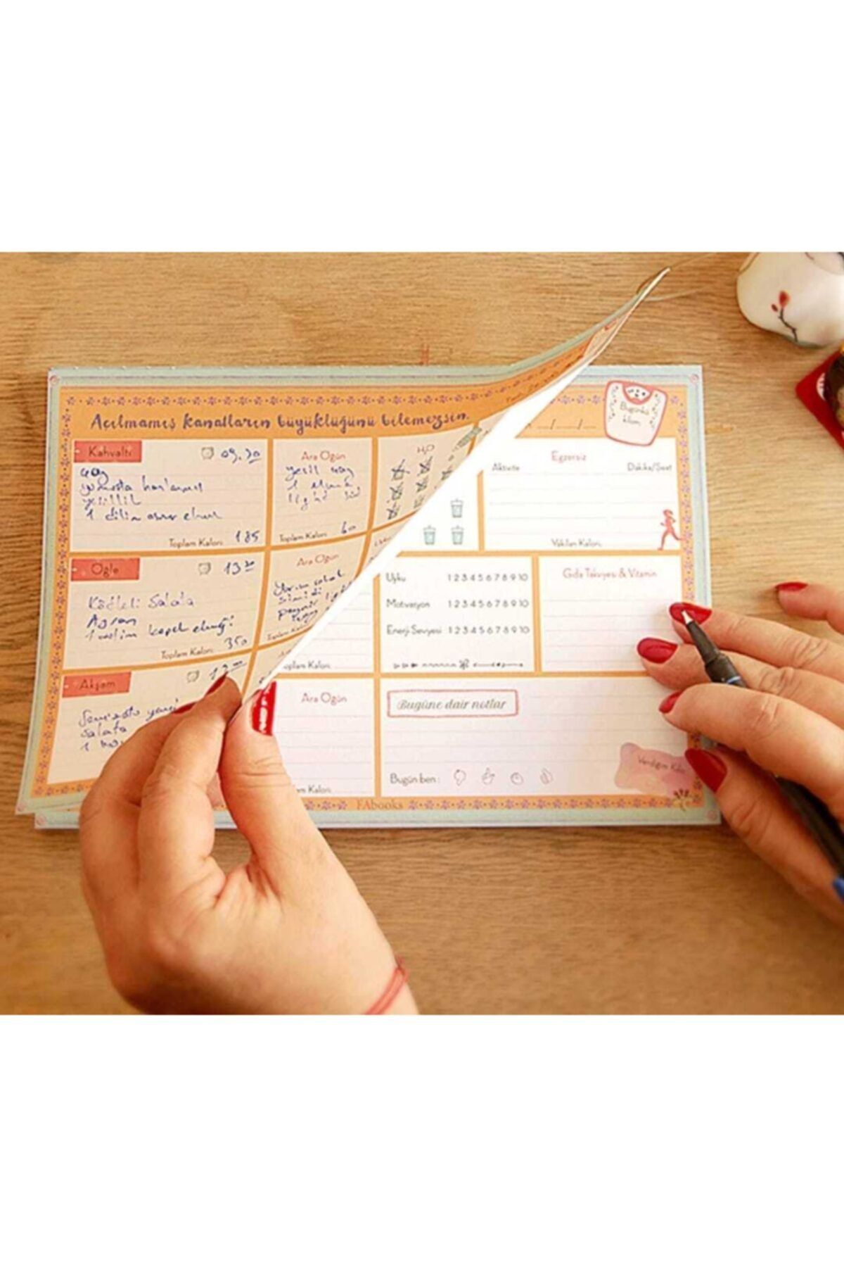 markarizma-Memo Pad Diet Organizer A5 60 Sheets 1