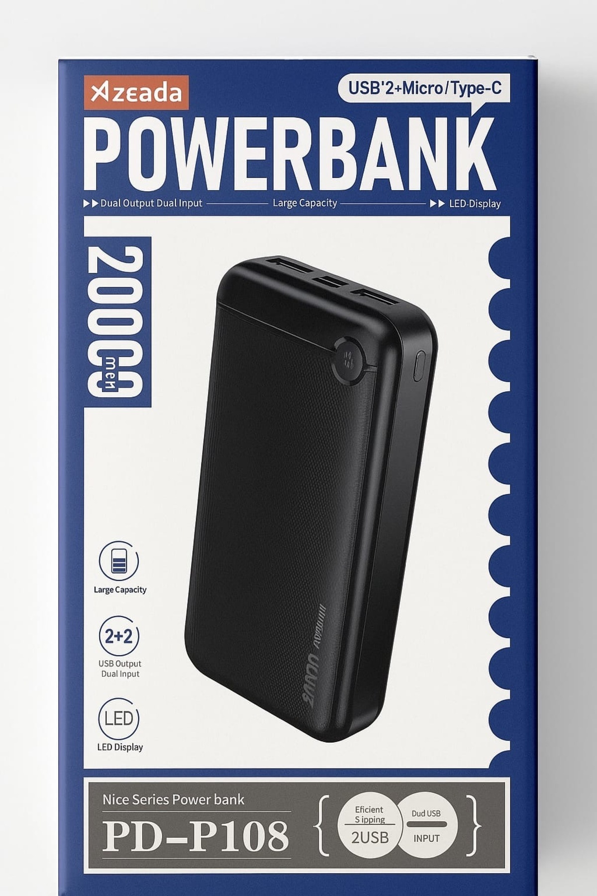 Azeada 20000mAh Powerbank - Fiyatı, Yorumları