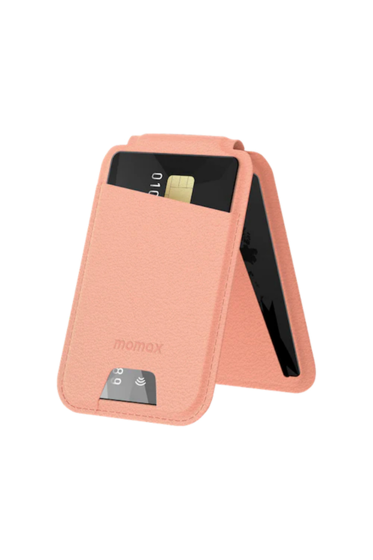 Momax 1-Wallet Magnetic stand card holder (PINK) - Fiyatı, Yorumları