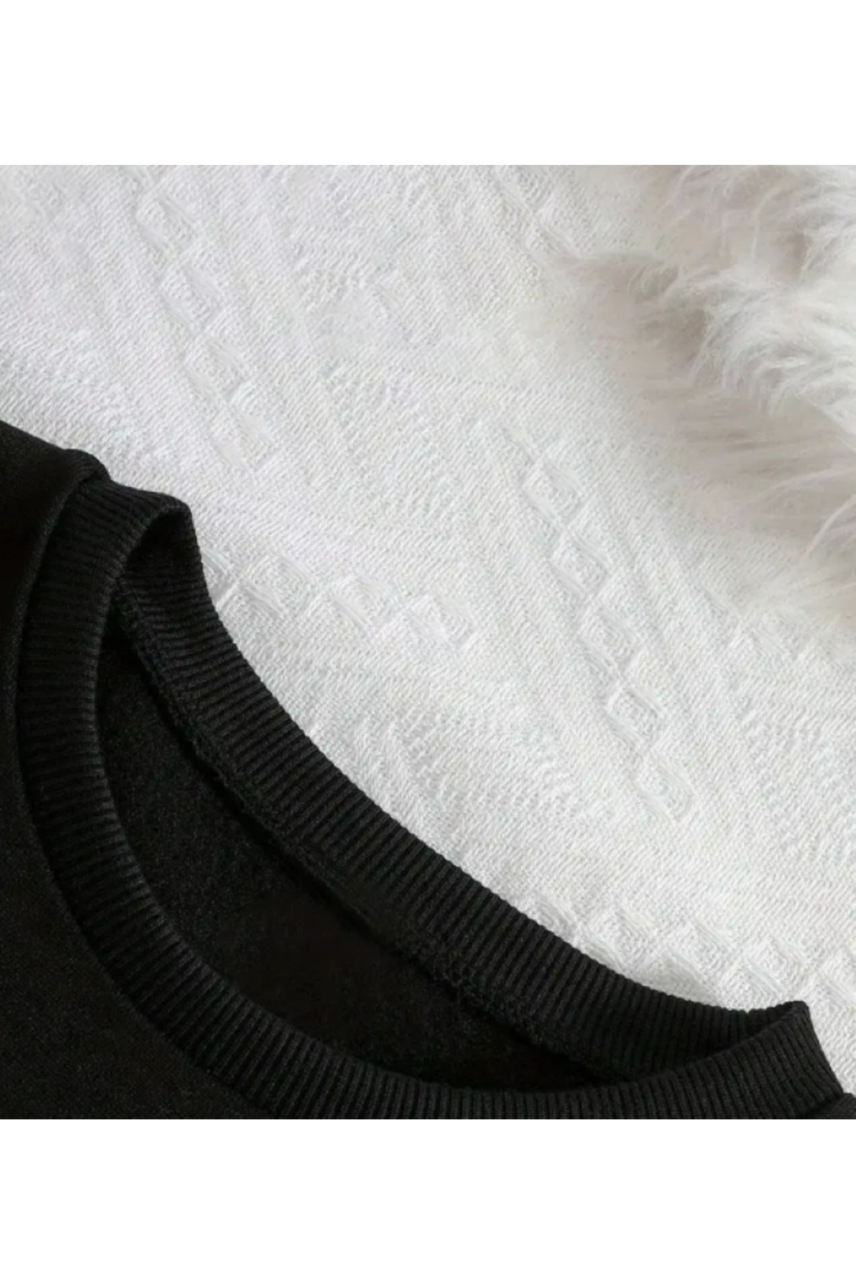 Elvino  Tavşan Temalı Oversize Kadın Tshirt - Görsel 3