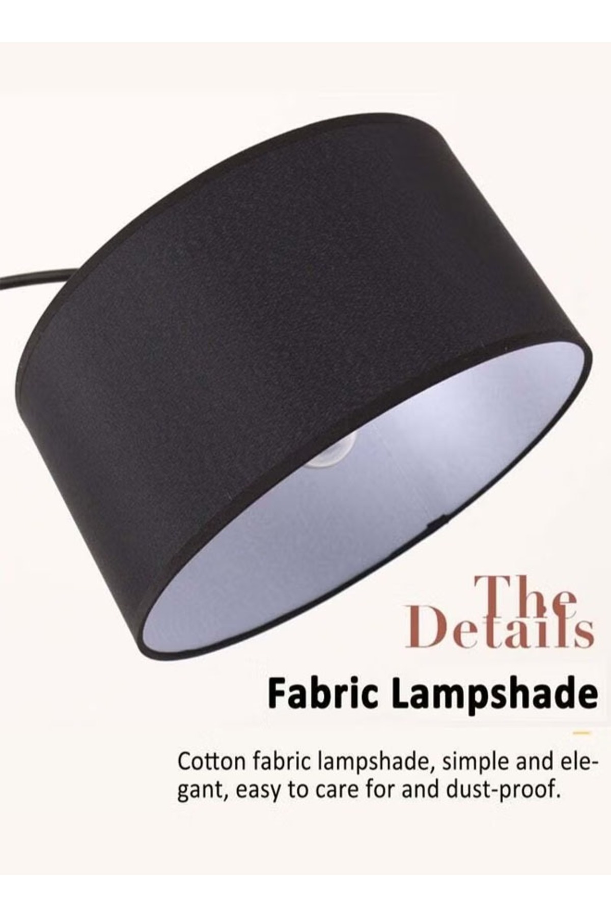 مصباح أرضي بإضاءة دافئة مع جهاز تحكم عن بعد لغرفة...