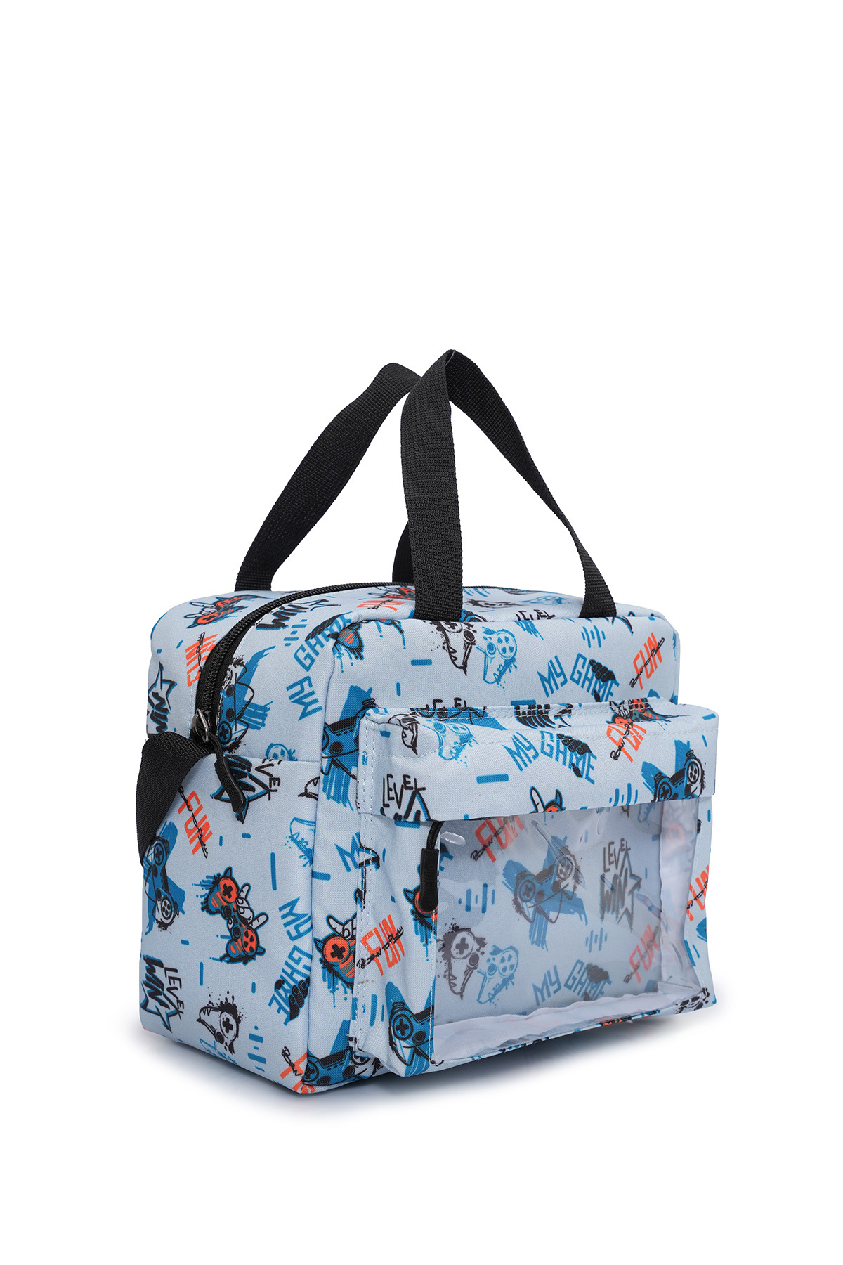 Crambler Desenli Kore Modeli Termal Beslenme Çantası, Kız & Erkek Kawaii Tarz Yalıtımlı Beslenme Çantası