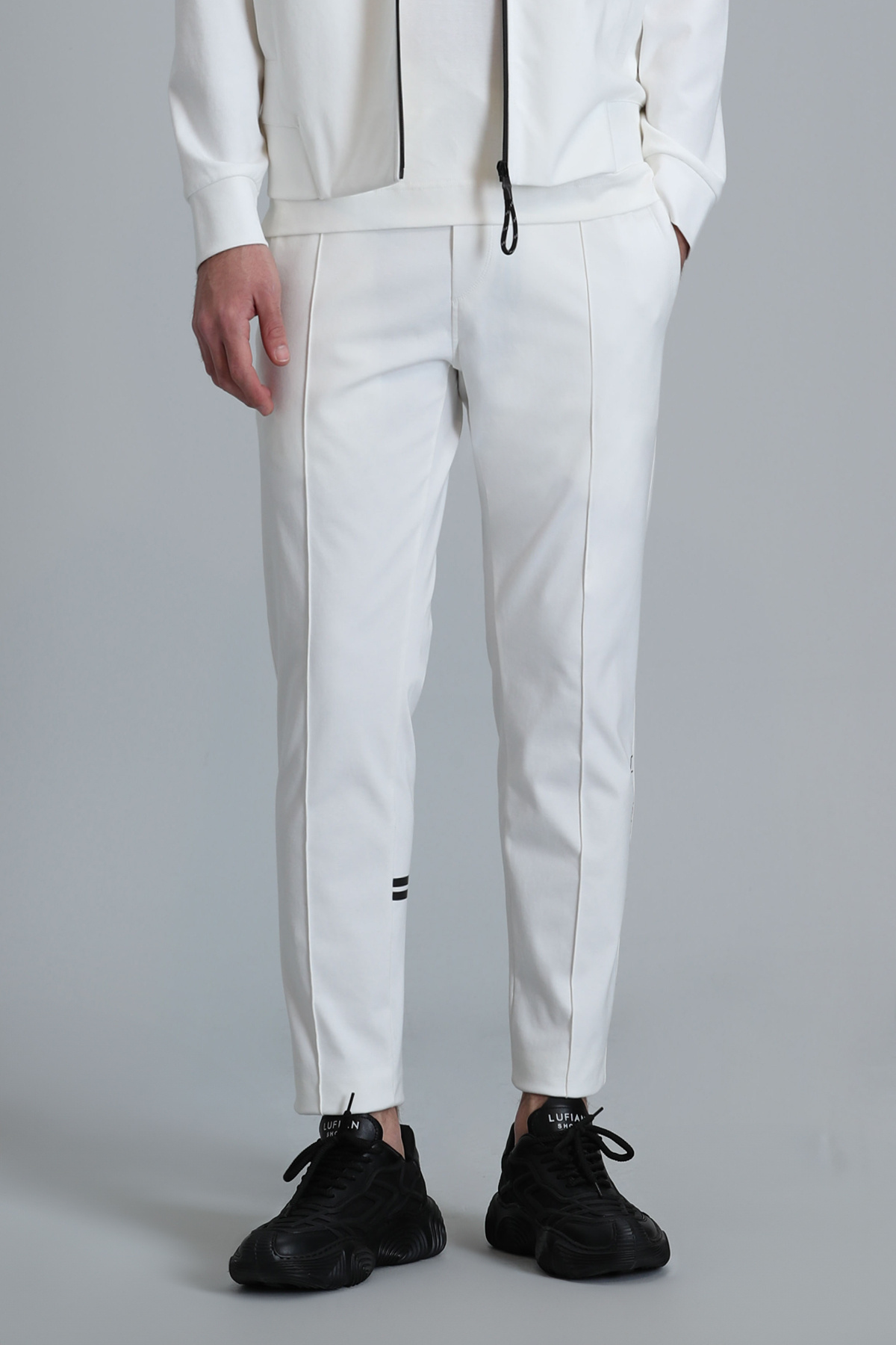 Lufian-Mode Men's Sweatpants Off-White 2