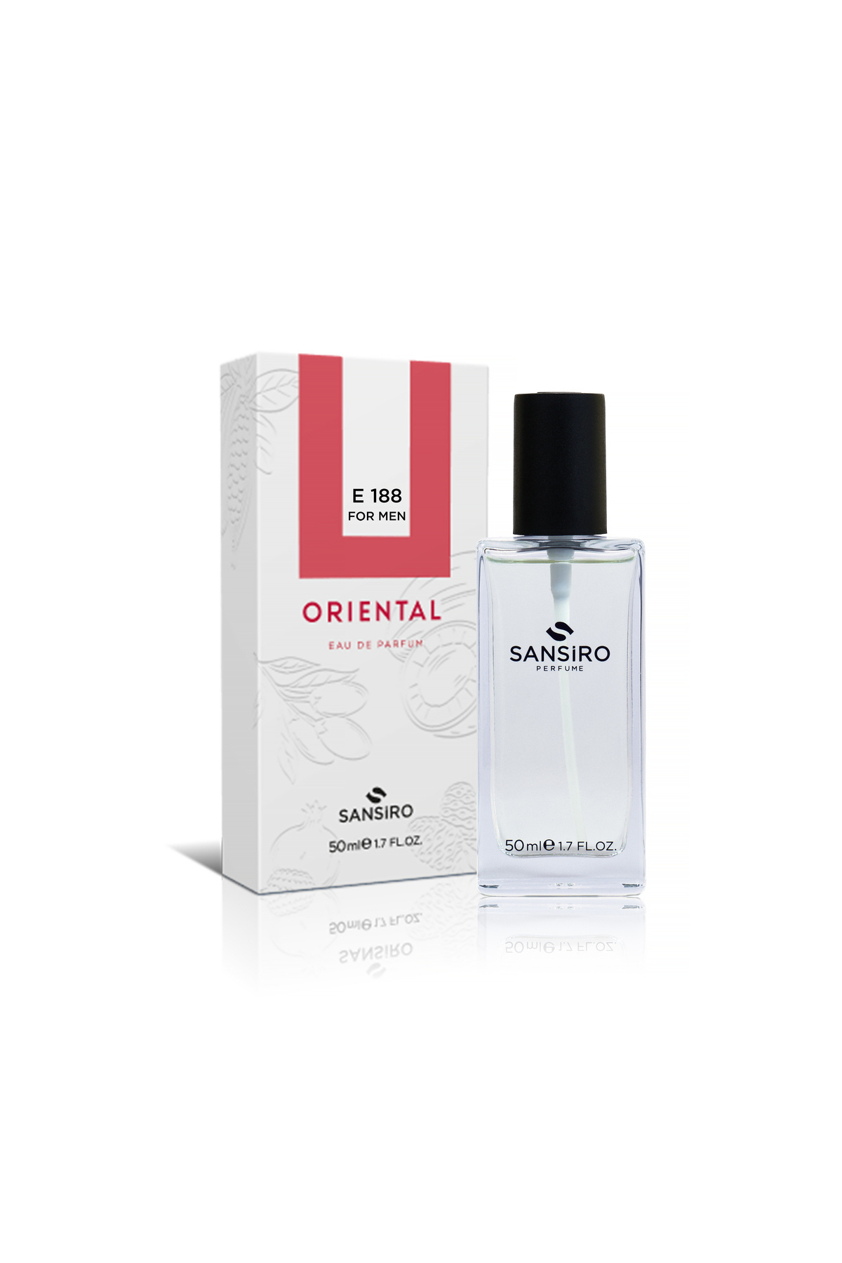 سنسیرو عطر مردانه E-188، 50 میلی لیتر ادوپرفیوم