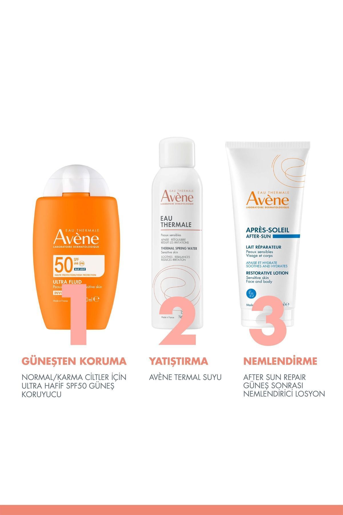 Avene-Ultra Fluid Invisible Spf50 Sunscreen for Normal and Combination Skin 50 ml 6