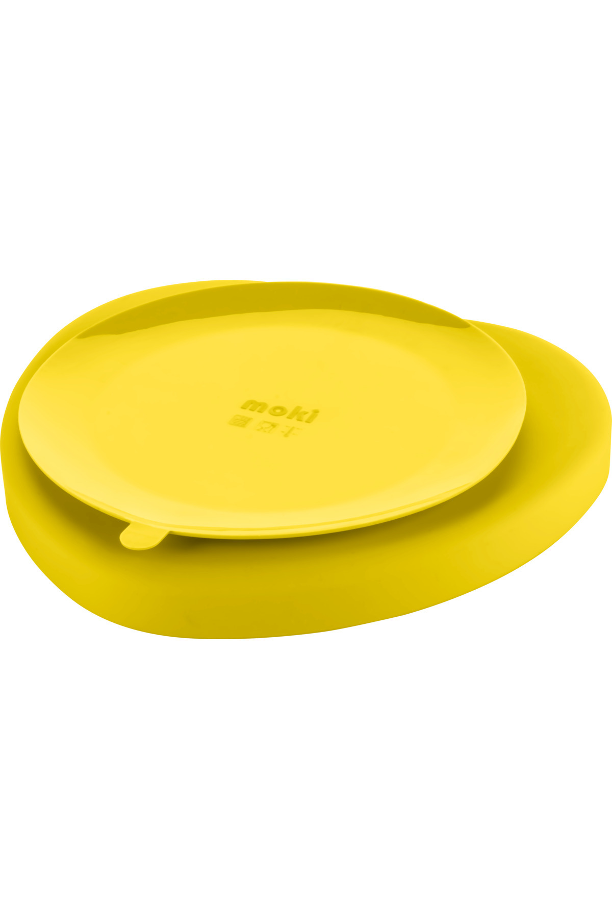 Moki Vakumlu Silikon Mama Tabağı Sunrise Sarı fotoğrafı 4 (önizleme)
