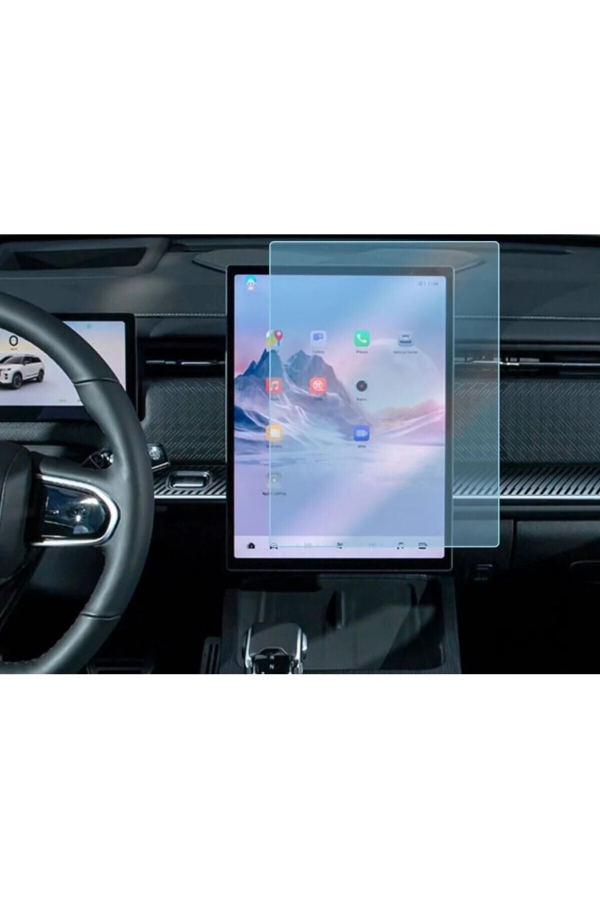 9h nano Jaecoo 7 Evolve Ekran Koruyucu 14.8 inç Multimedya ve 10.25 inç Dijital Gösterge Nano