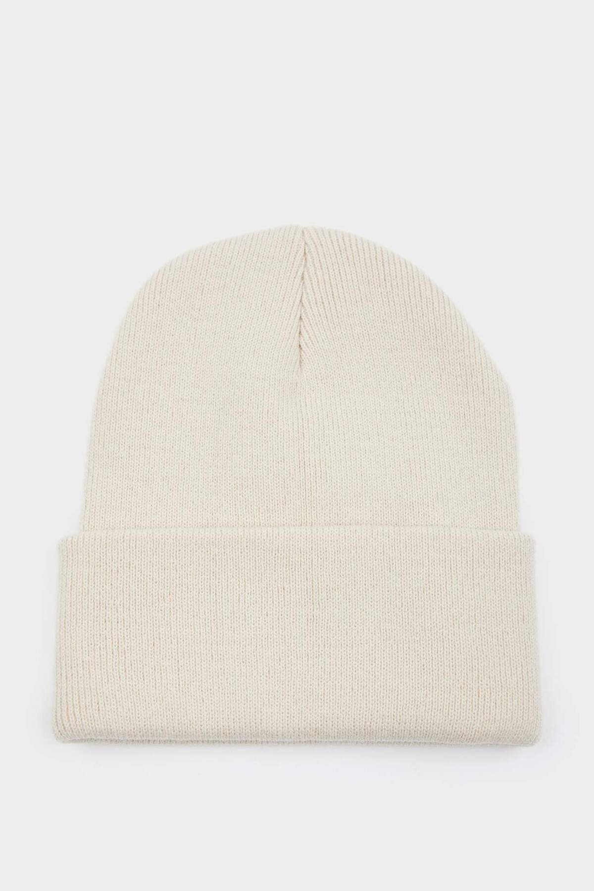 Defacto  Kadın Triko Basic Düz Kışlık Bere R7545AZ24WN - Görsel 3