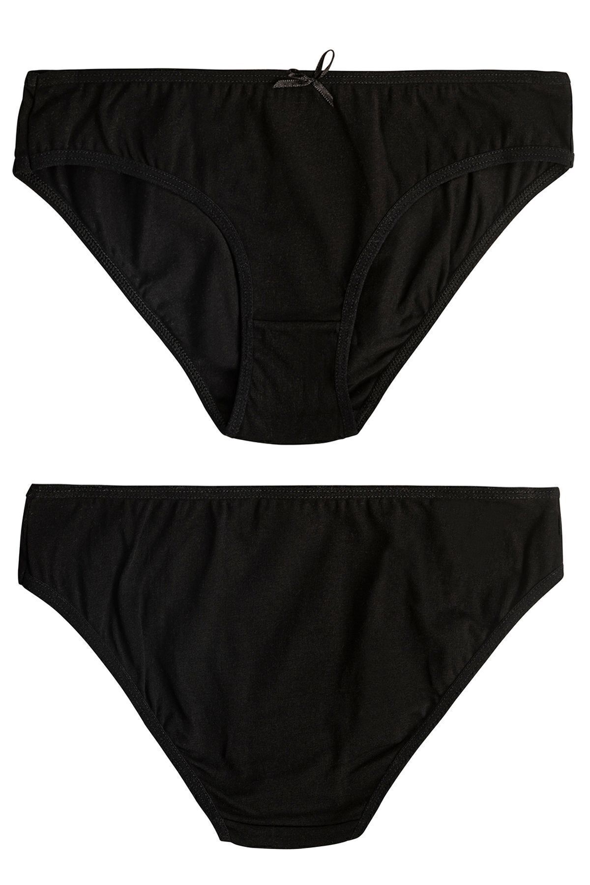 ÖZKAN underwear Özkan 25805 Kadın 3'lü Paket Pamuklu Esnek Rahat Slip Bikini Külot görsel 4