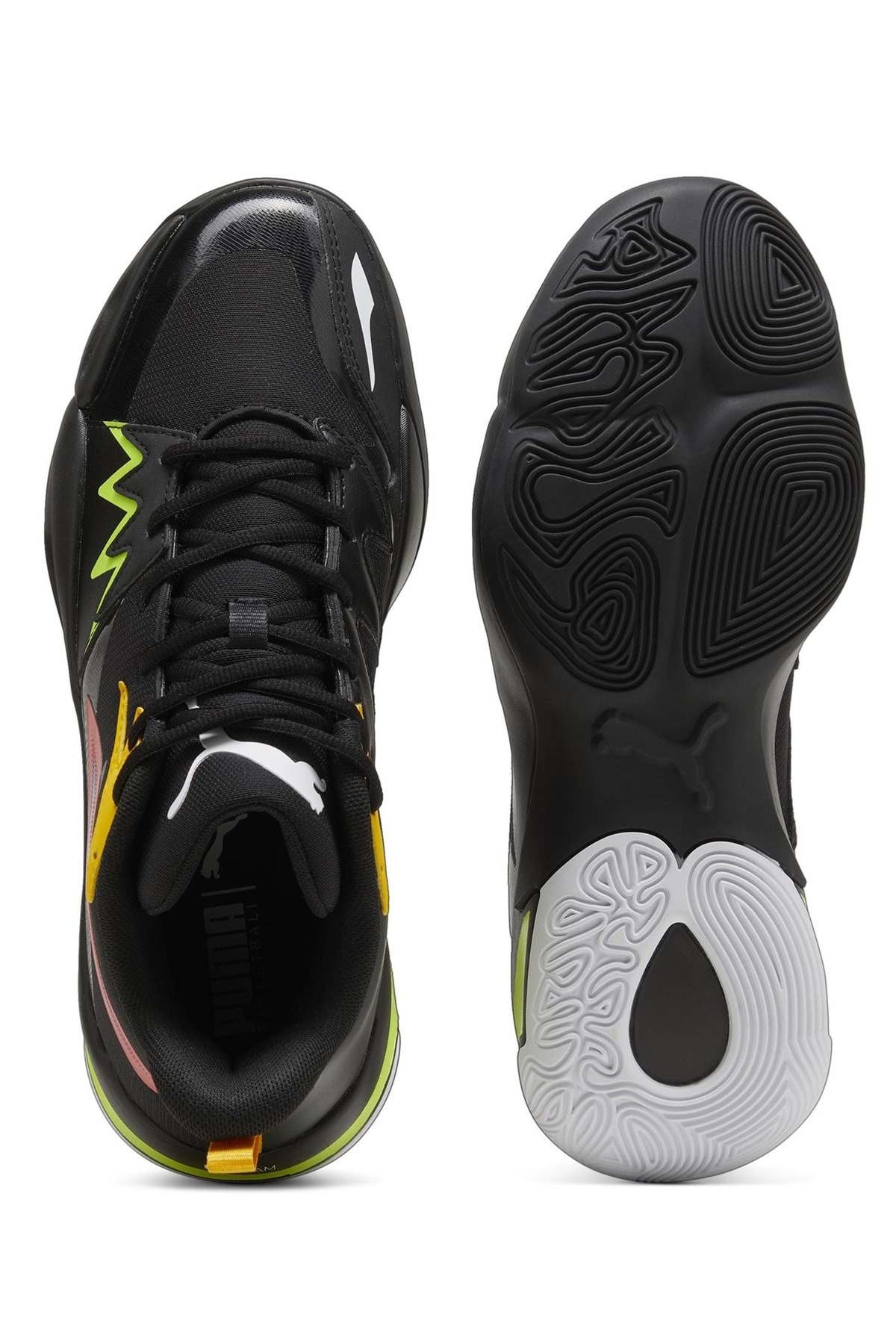 Puma Genetics 379905 Basketbol Ayakkabısı Unisex Spor Ayakkabı SİYAH görsel 8