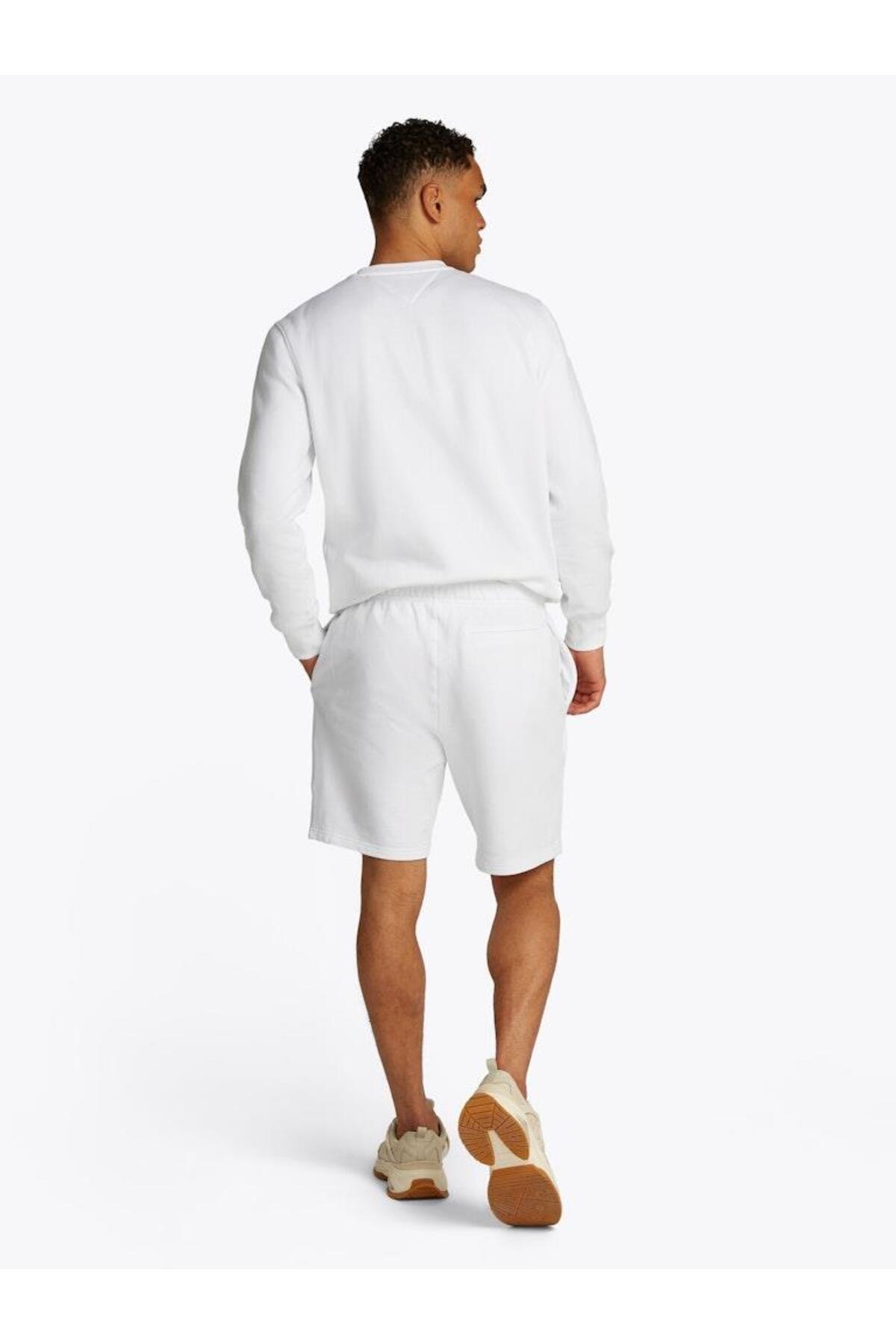 شلوارک مردانه راسته فاق نرمال | تامی هیلفیگر Tommy Hilfiger MW0MW38698YBR - تصویر 7