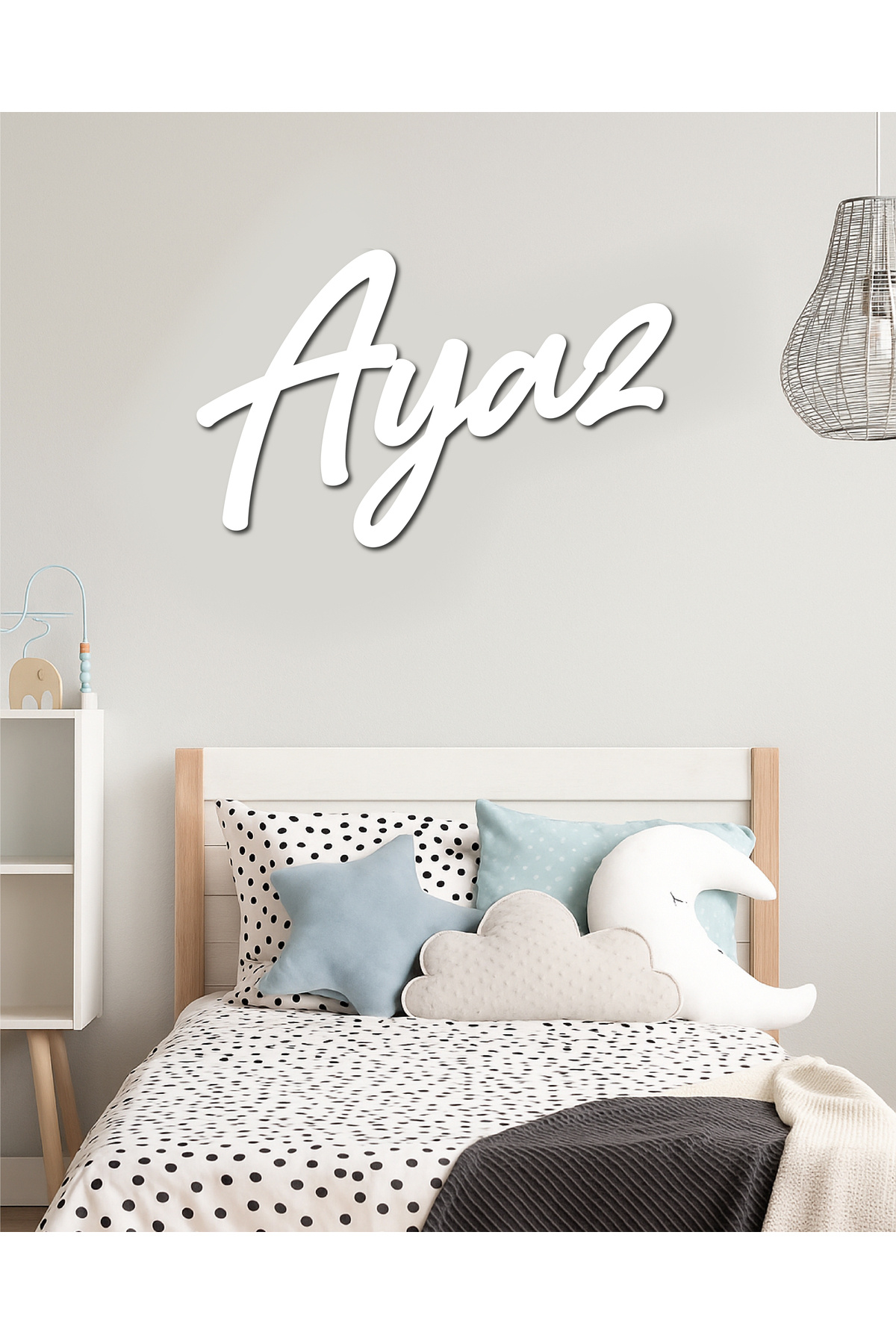 Ahşap Kişiye Özel Çocuk Odası İsimliği