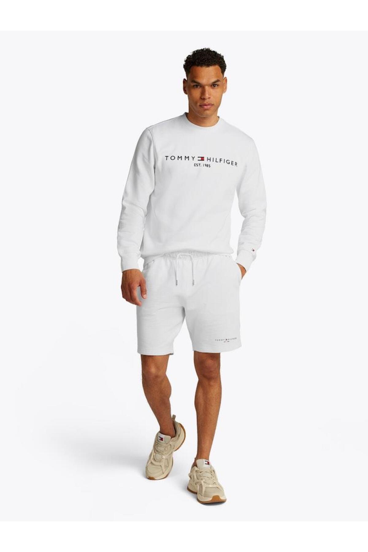 شلوارک مردانه راسته فاق نرمال | تامی هیلفیگر Tommy Hilfiger MW0MW38698YBR - تصویر 5