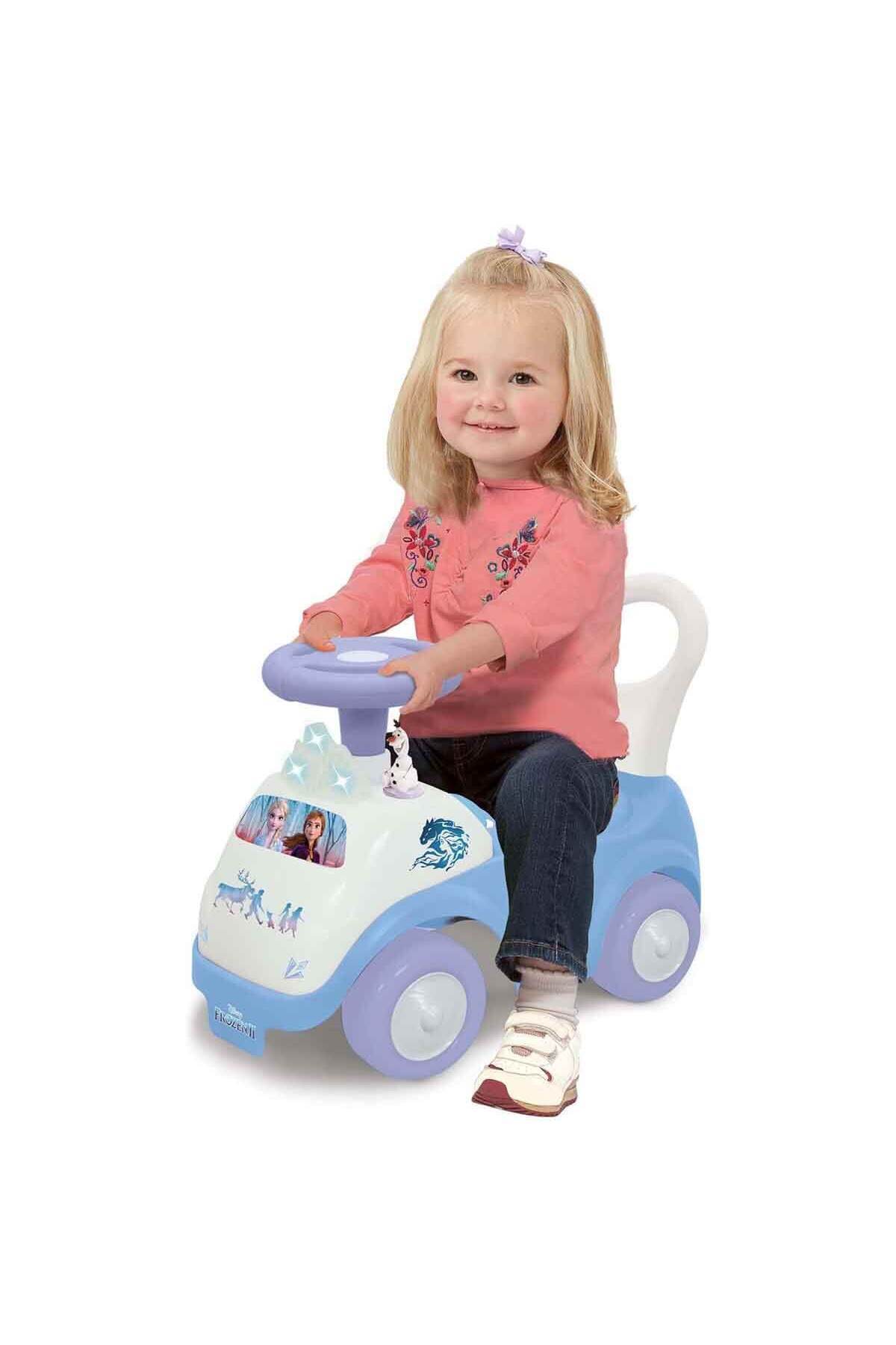 Cici Oyuncak Kız Çocuk Bebek İlk Arabam Elsa Işıklı Ve Sesli Park