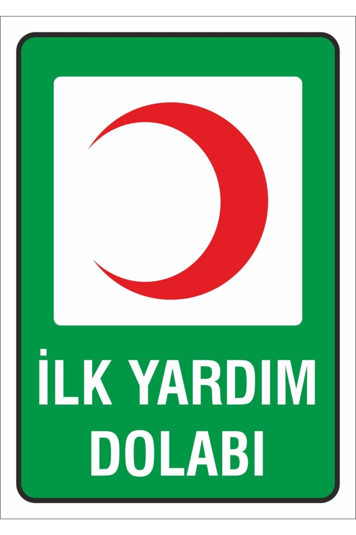 Occupational Safety Warning Sign 17x24 Cm. (First Aid Cabinet) (d-1724-002)