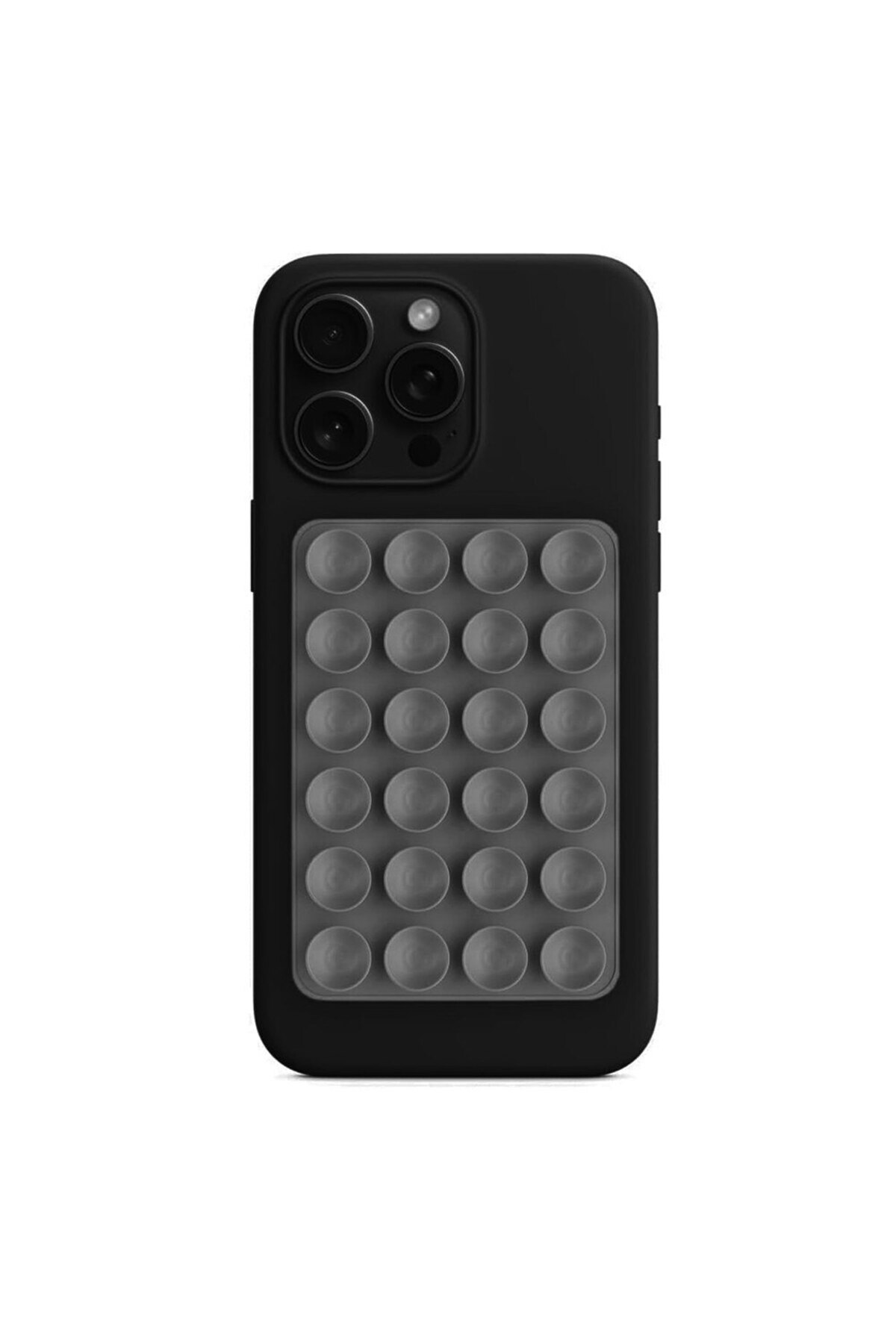 Tim-Office Support with Suction Cups for Phone, Timacondesign, Rectangular, S59, Silicon, Charcoal Titan 4