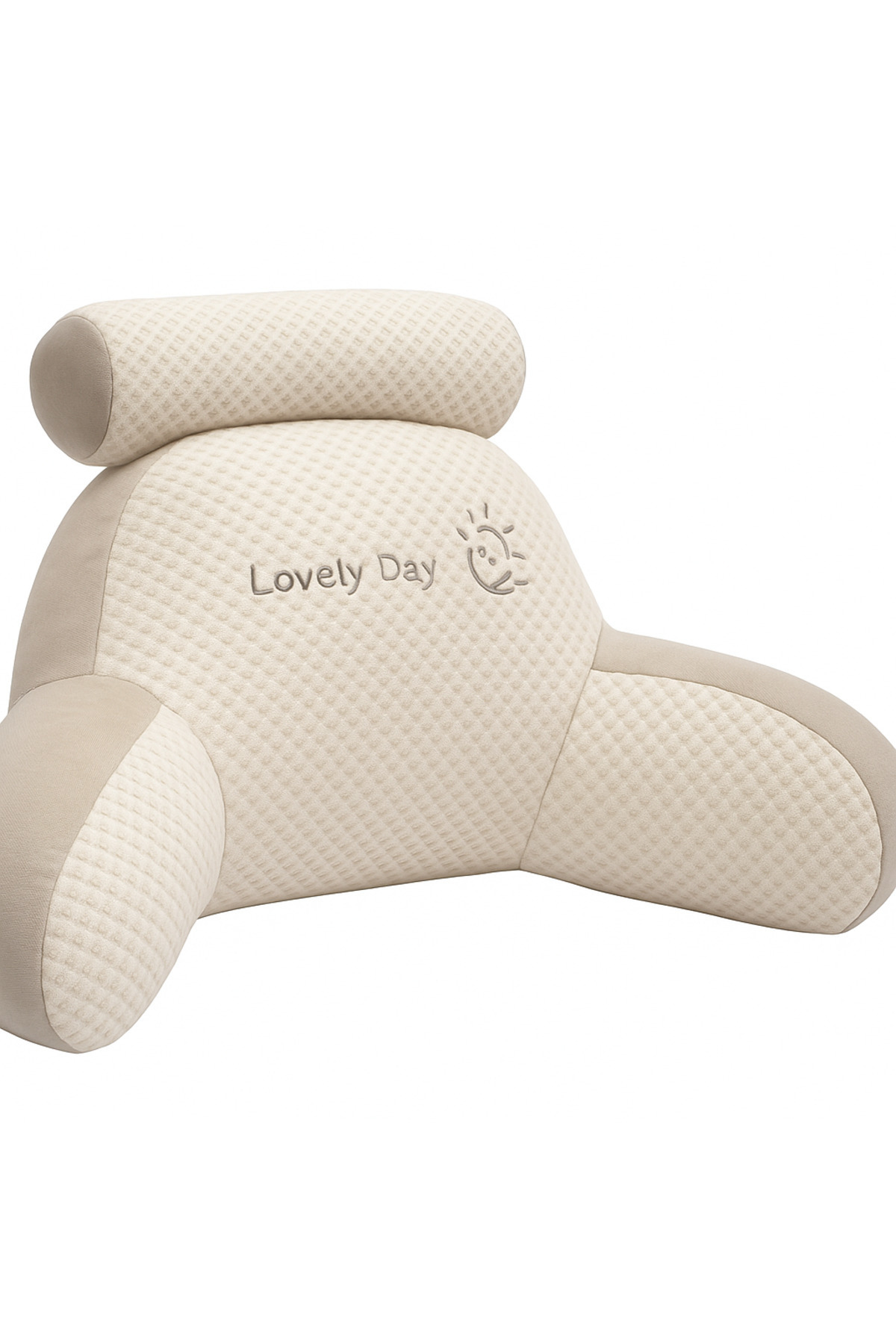 TSUMAB-Ergonomic Backrest Pillow with Arm Support & Headrest – Reading & Relaxing Cushionb 1
