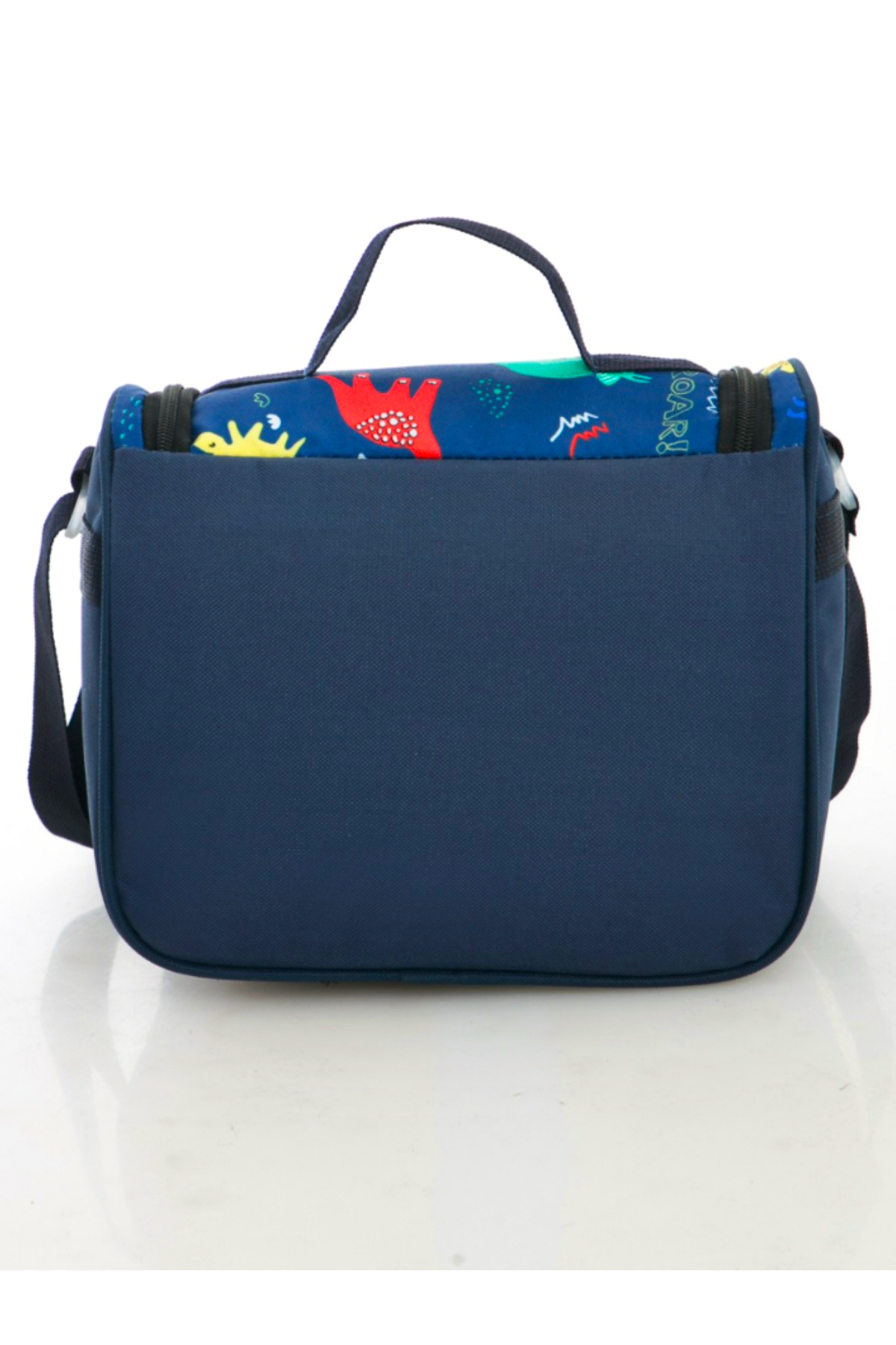 a v d a-Dino Patterned Thermal Insulated Lunch Box with Full Lining Inside 4