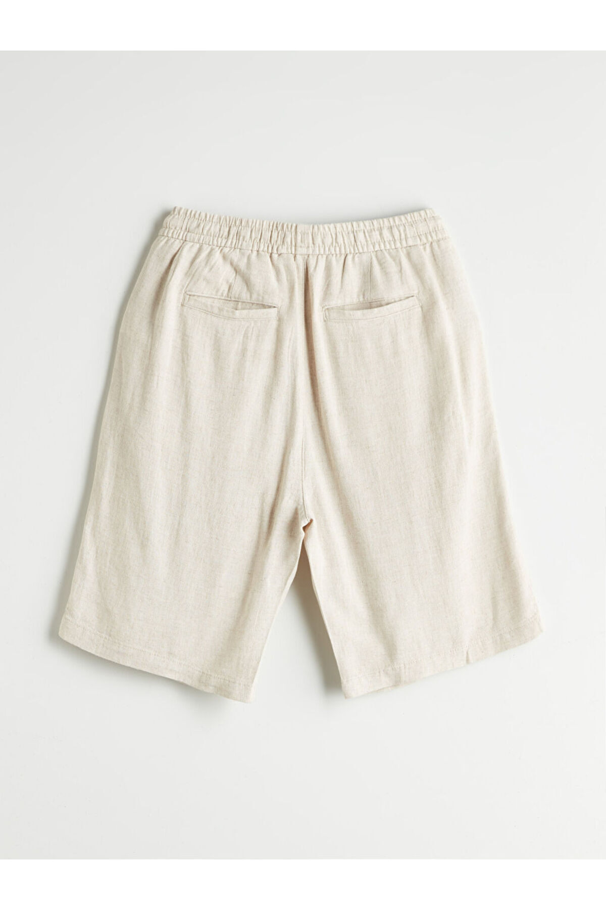 LC Waikiki-Create Your Style from Uzg Store |   Standard Fit Linen Blend Men's Shorts 6