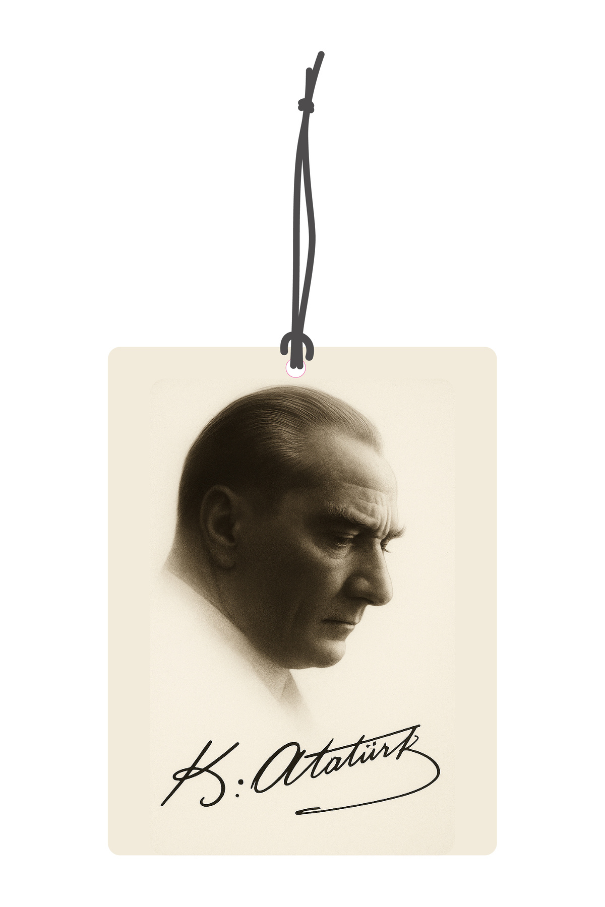 ByMeyla Gazi Mareşal Başkumandan Mustafa Kemal Atatürk Oto Kokusu ve Torpido Aksesuarı