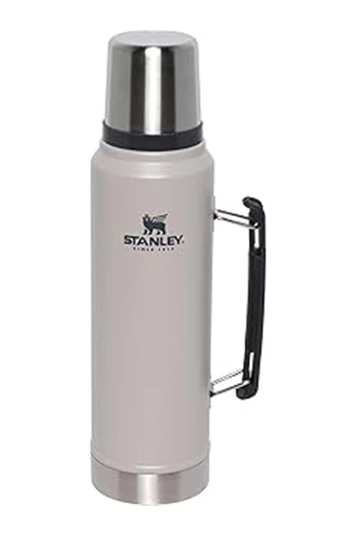 AyrStore Klasik Vakumlu Termos, 1 Litre, Kül (Ash)