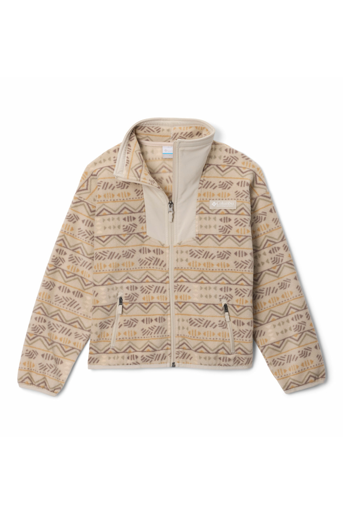 کلمبیا تاپ پشمی بچه‌گانه طرح‌دار تمام زیپ Sequoia Grove