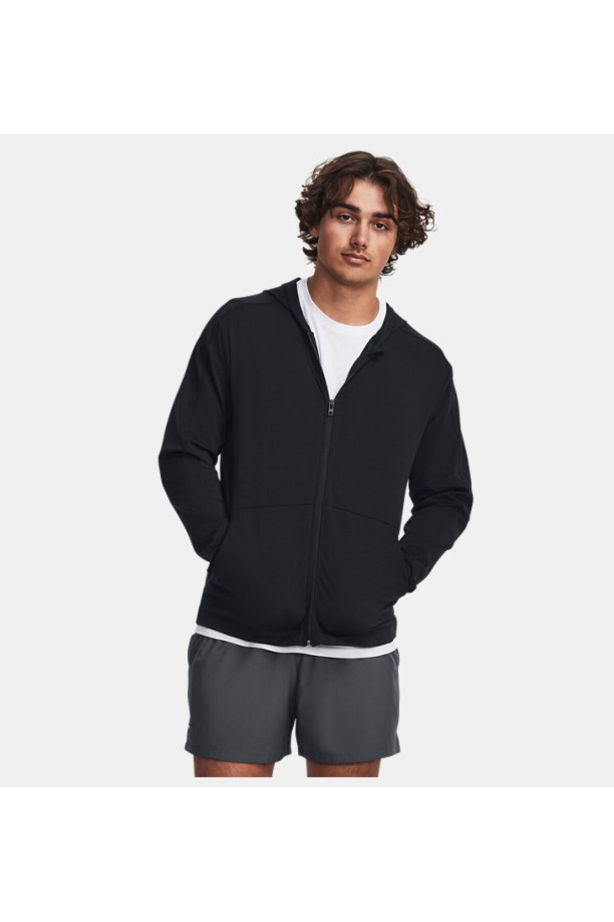 آندر آرمور سویشرت مردانه UA Meridian Full-Zip 1379674-001
