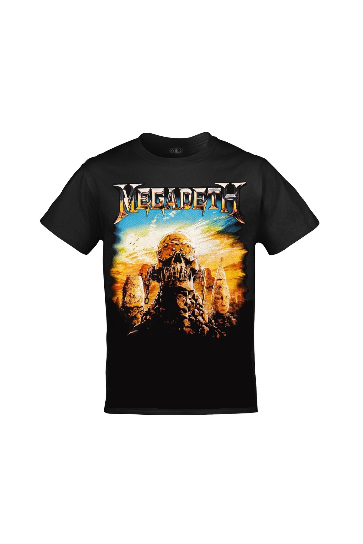 orijintex Megadeth Concert World Tour 2025 Ön Arka Baskılı Unisex