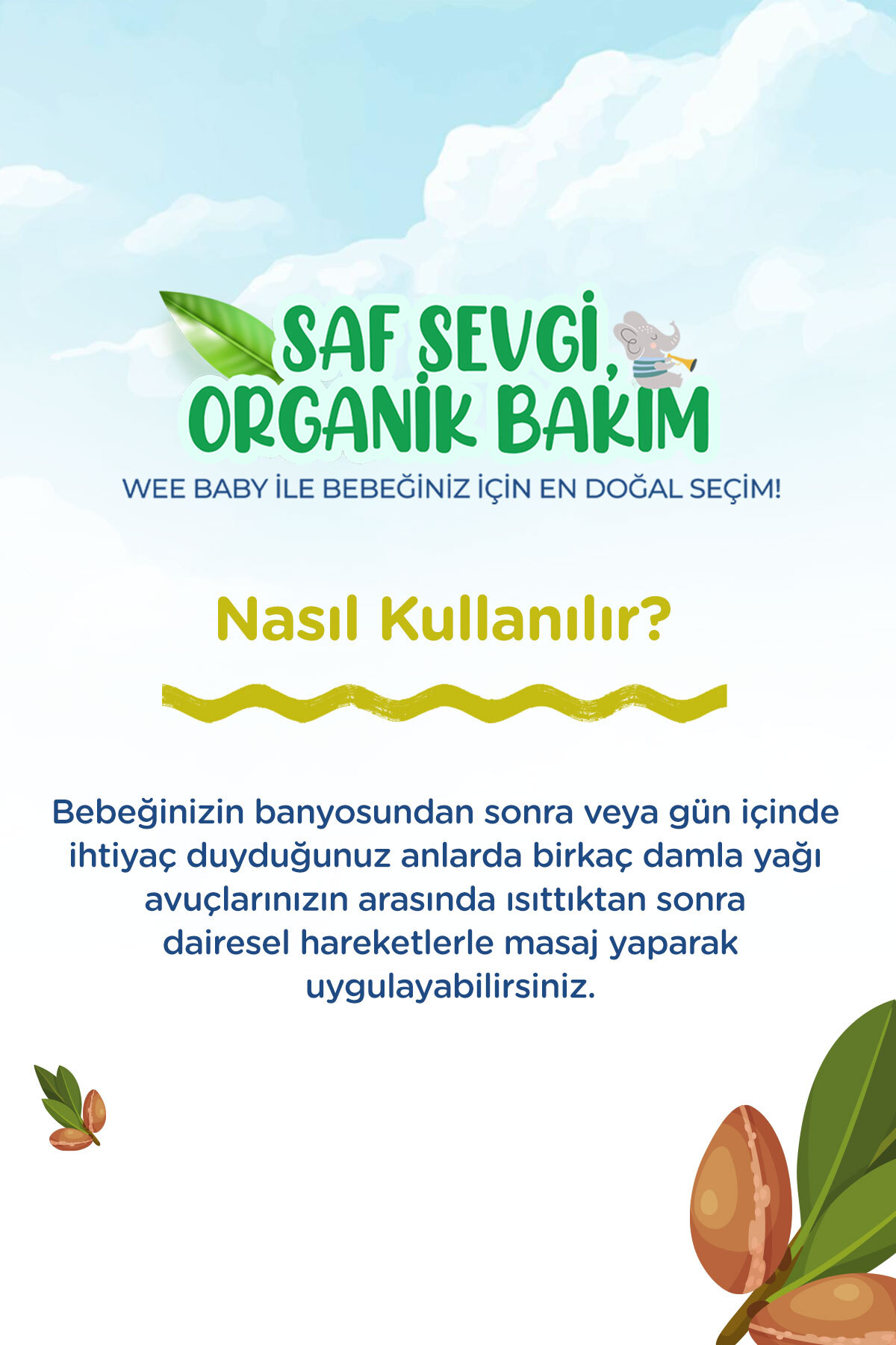 Wee Baby Bebek Yağı 150 ml fotoğrafı 4 (önizleme)