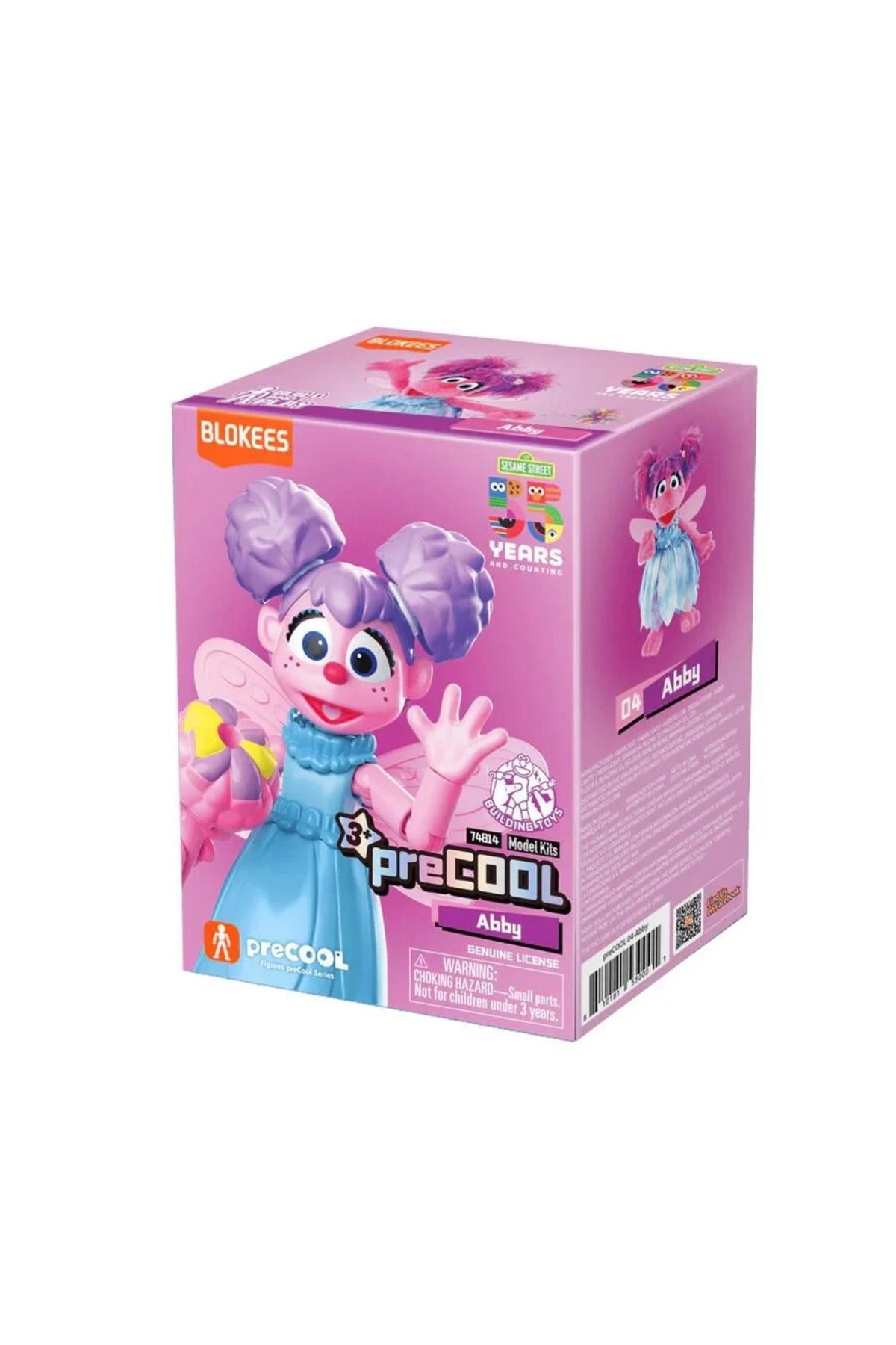 BLOKEES Figures Sesame Street preCOOL Version 04 Abby | Collectible Action Figure Building Set