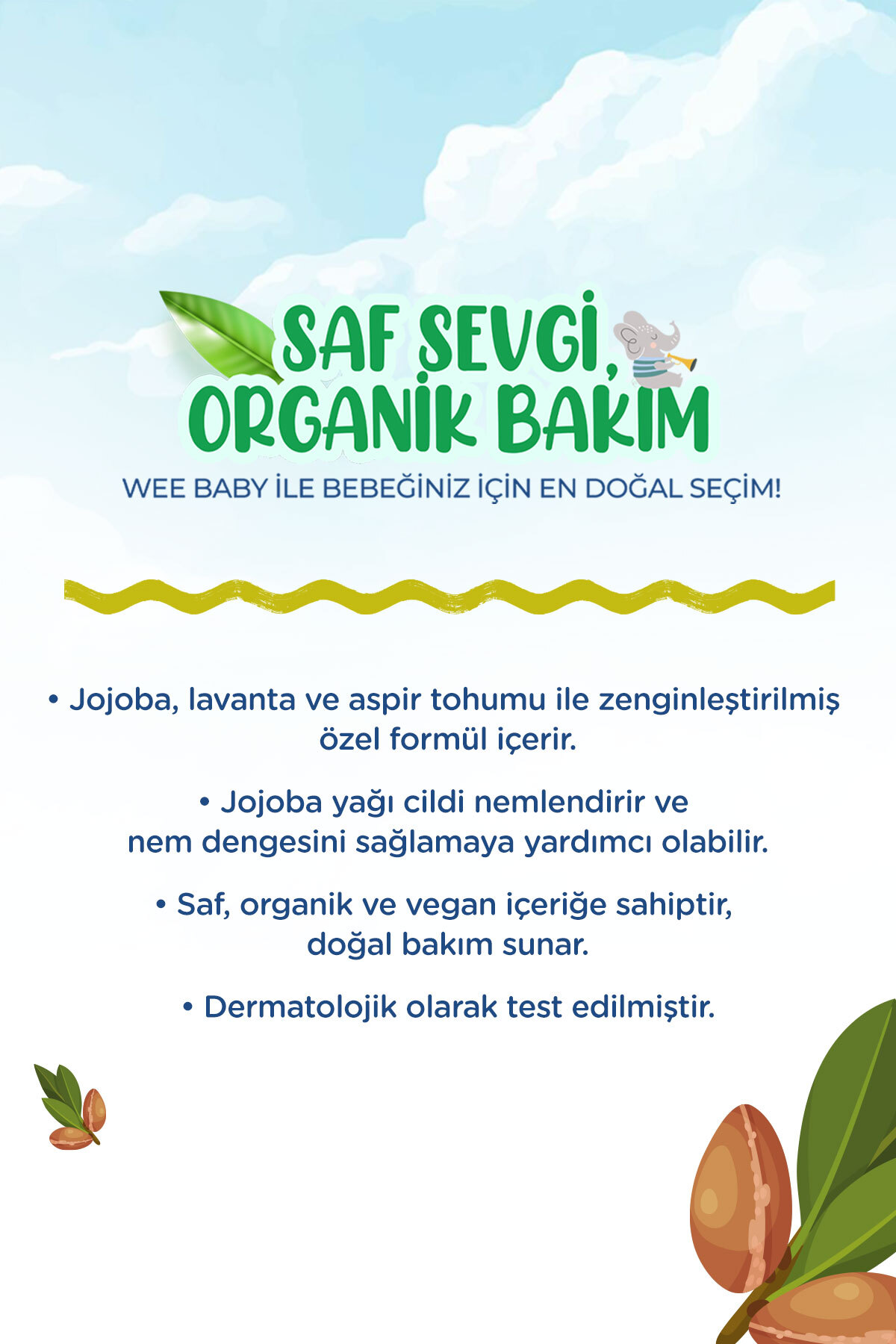 Wee Baby Bebek Yağı 150 ml fotoğrafı 2 (önizleme)